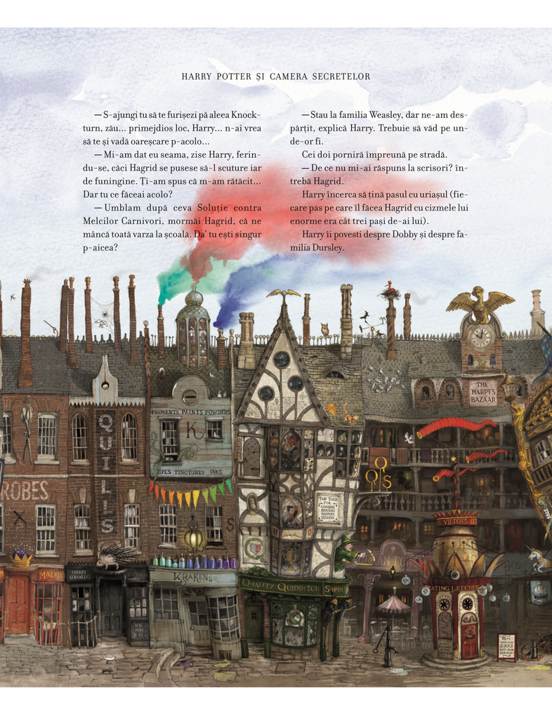 Harry Potter și Camera Secretelor, ediție ilustrată