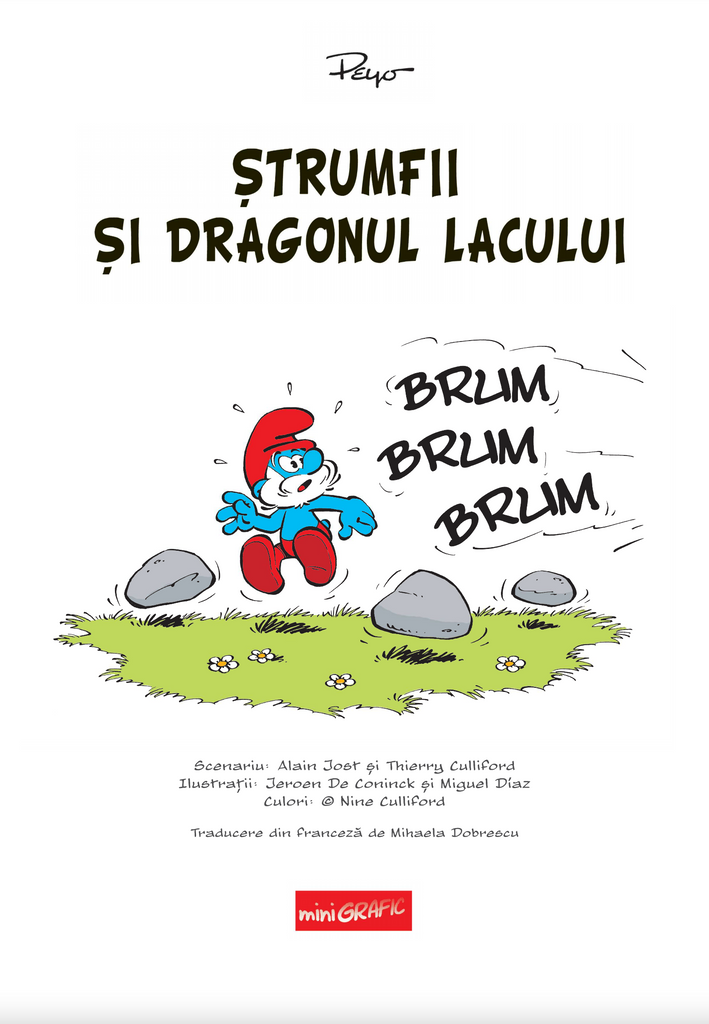 Ștrumfii și dragonul lacului