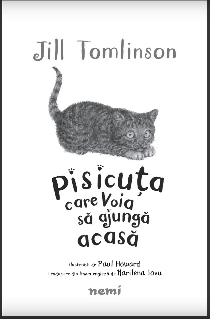 Pisicuța care voia să ajungă acasă