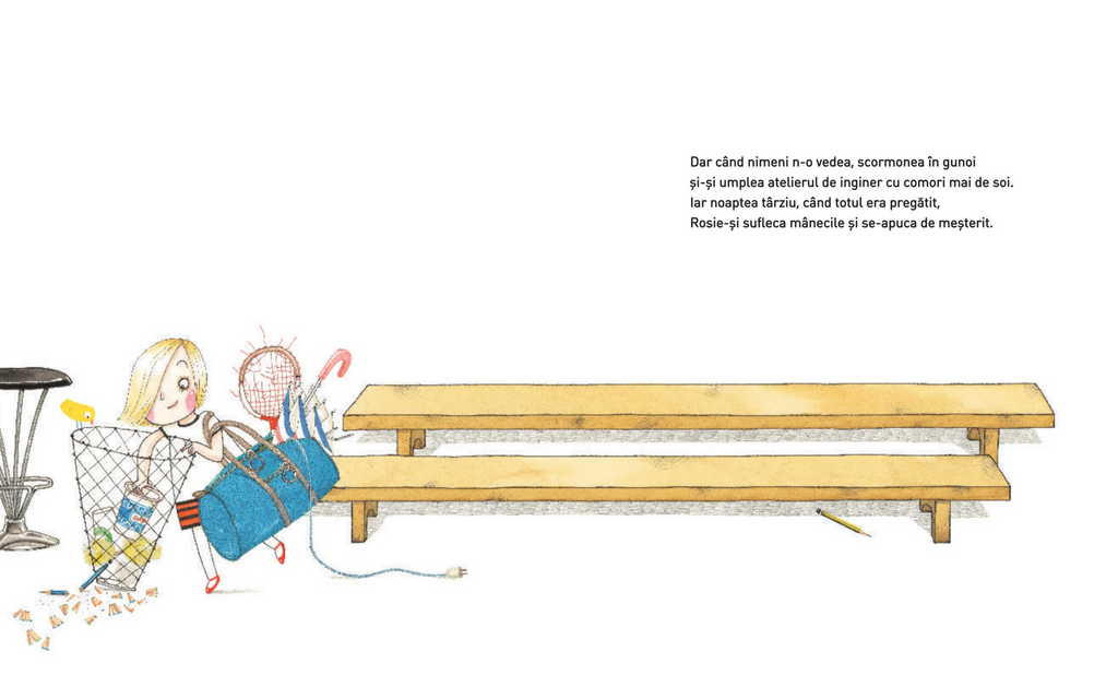 Rosie Revere, fetița inginer
