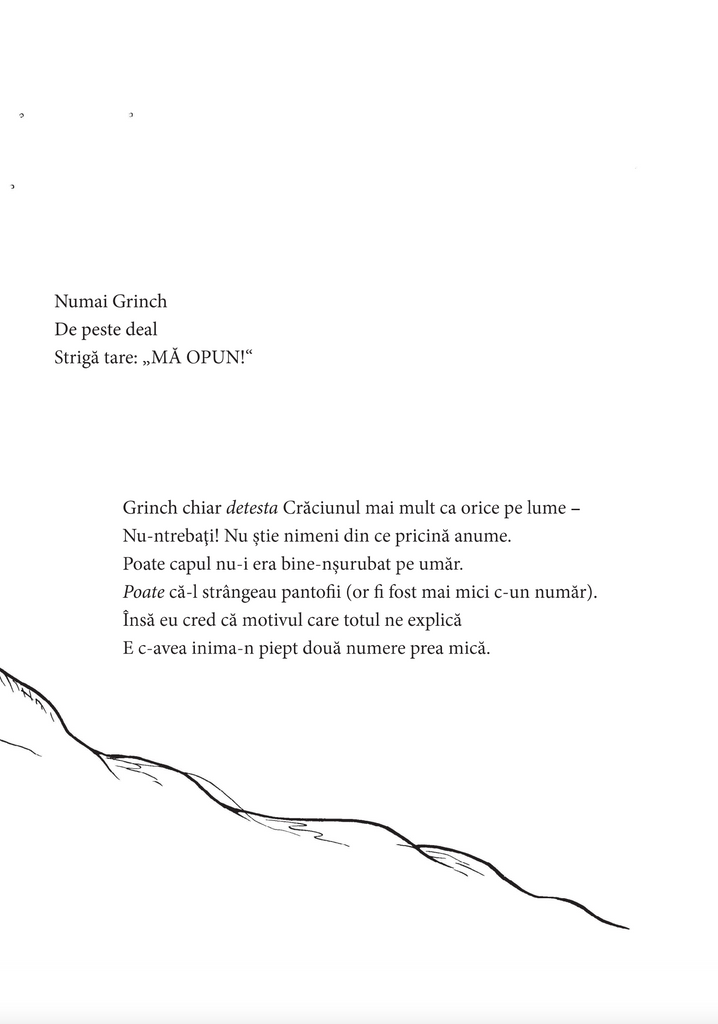 Cum a furat Grinch Crăciunul. Coperta cartonată