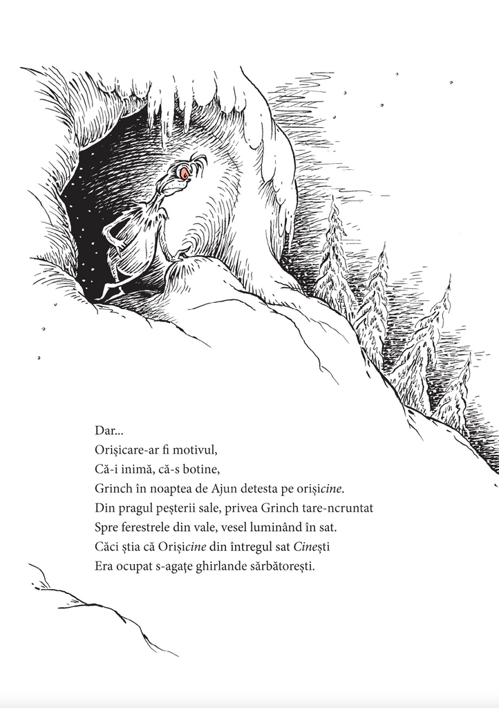 Cum a furat Grinch Crăciunul. Coperta cartonată