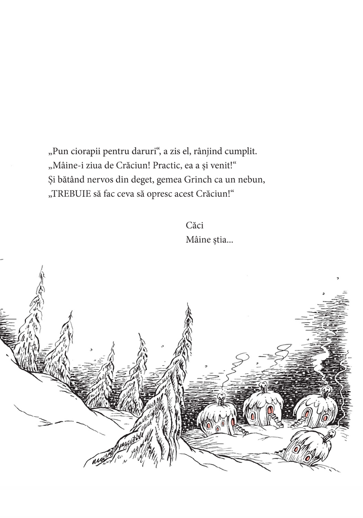 Cum a furat Grinch Crăciunul. Coperta cartonată