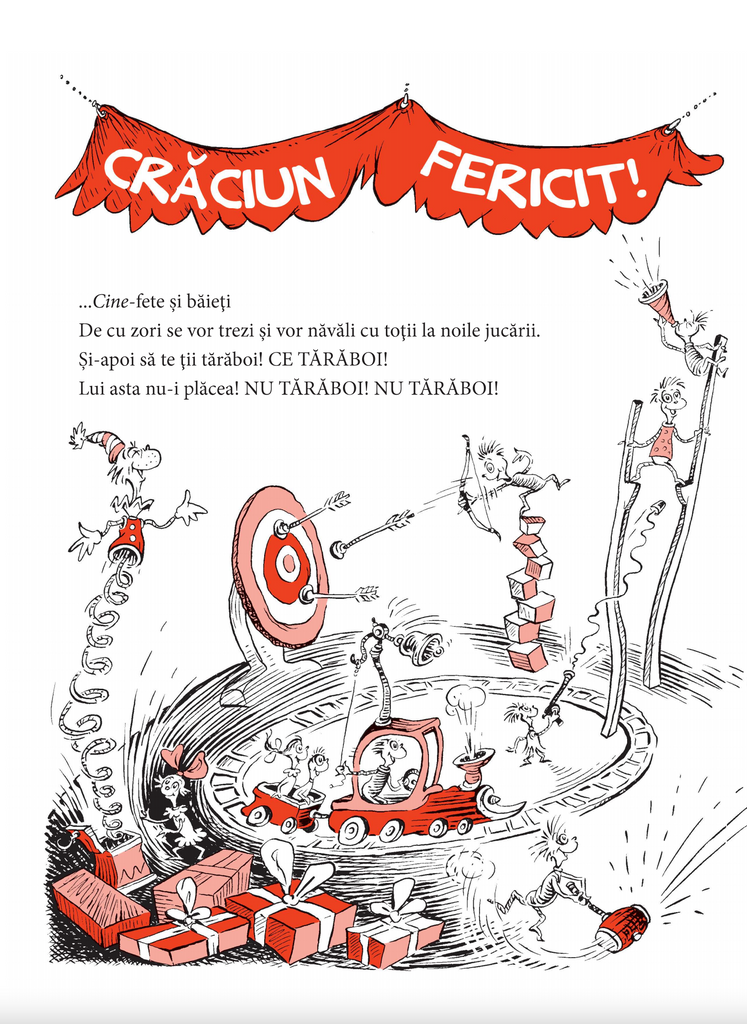 Cum a furat Grinch Crăciunul. Coperta cartonată