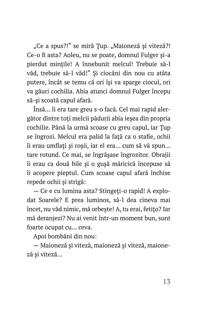 Țup și pădurea încremenită (Cartea a treia)