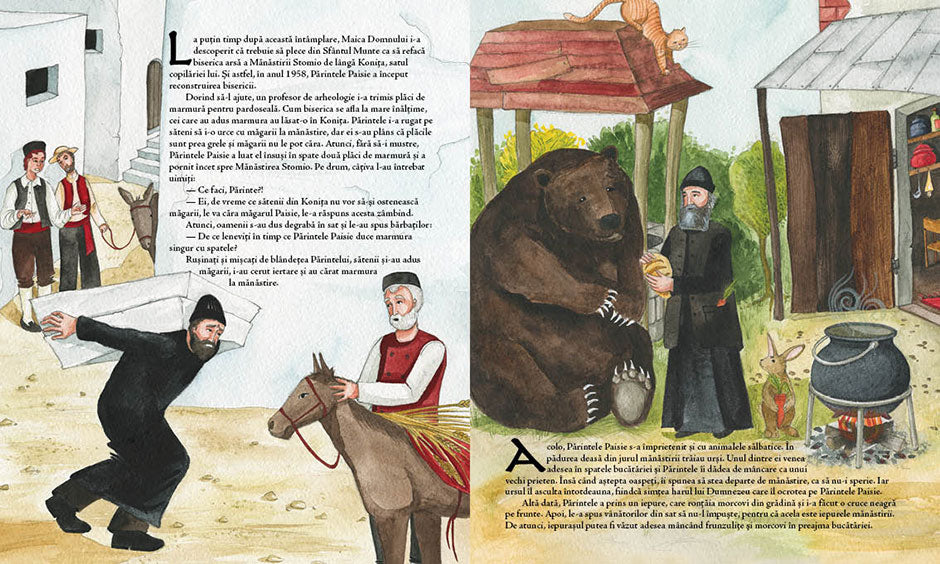 Sfântul Paisie Aghioritul, prietenul copiilor - Librăria lui Andrei