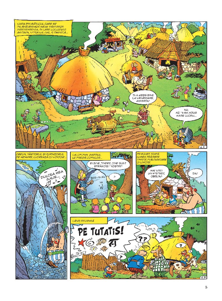 Asterix şi cosorul de aur (vol. 2)