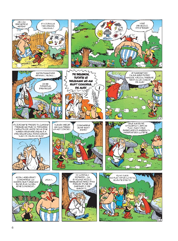 Asterix şi cosorul de aur (vol. 2)