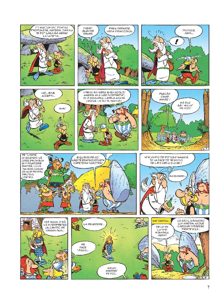 Asterix şi cosorul de aur (vol. 2)