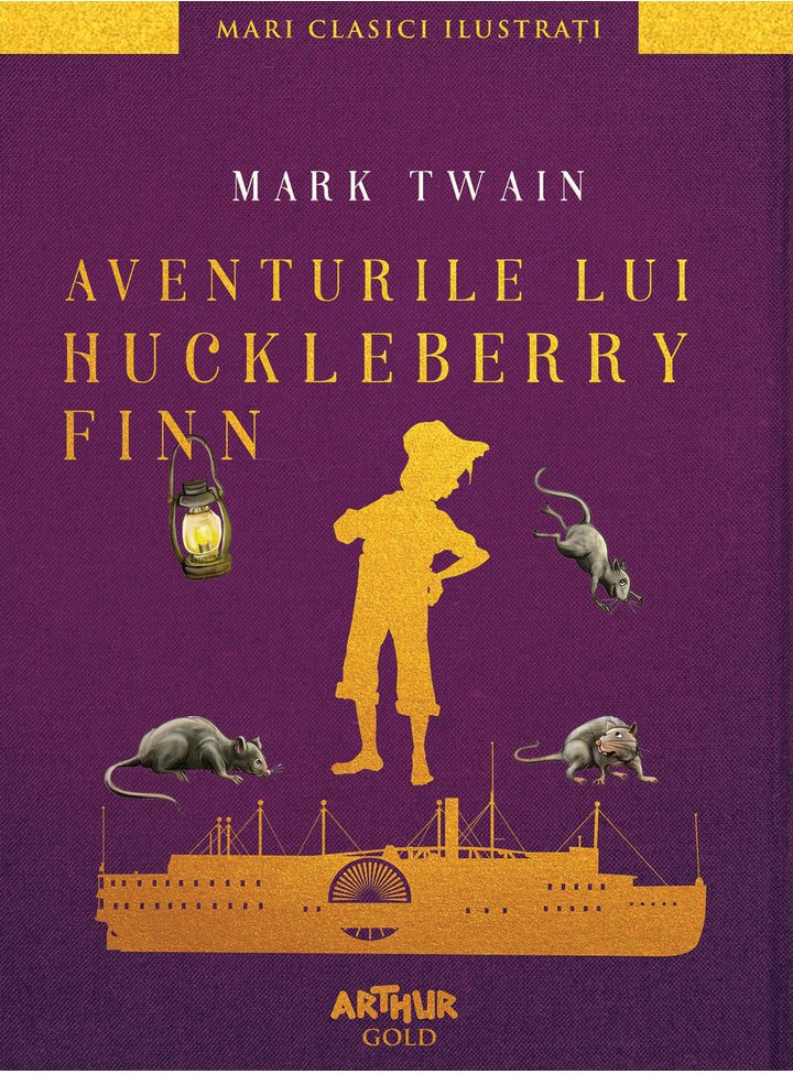 Aventurile lui Huckleberry Finn. Mari clasici ilustrați