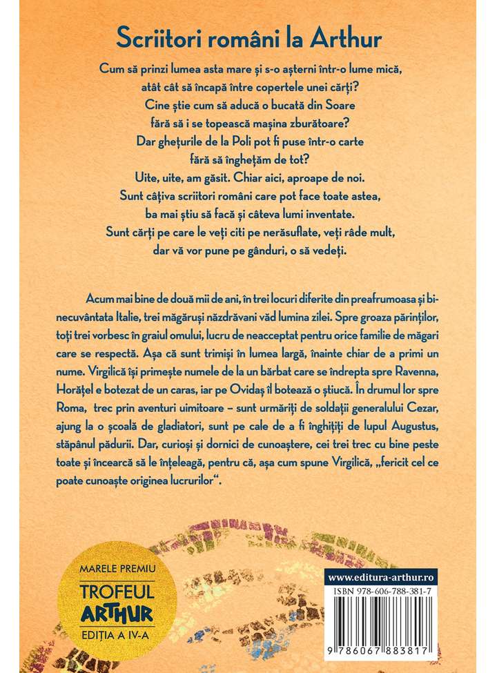 Cei trei măgăruși și cartea fermecată - Librăria lui Andrei