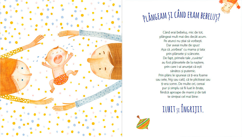 De ce plângem? O explicație a plânsului pentru cei mici și cei mari - Librăria lui Andrei