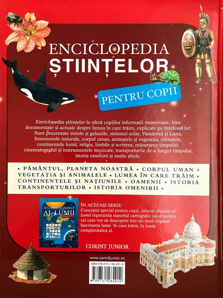 Enciclopedia științelor pentru copii - Librăria lui Andrei