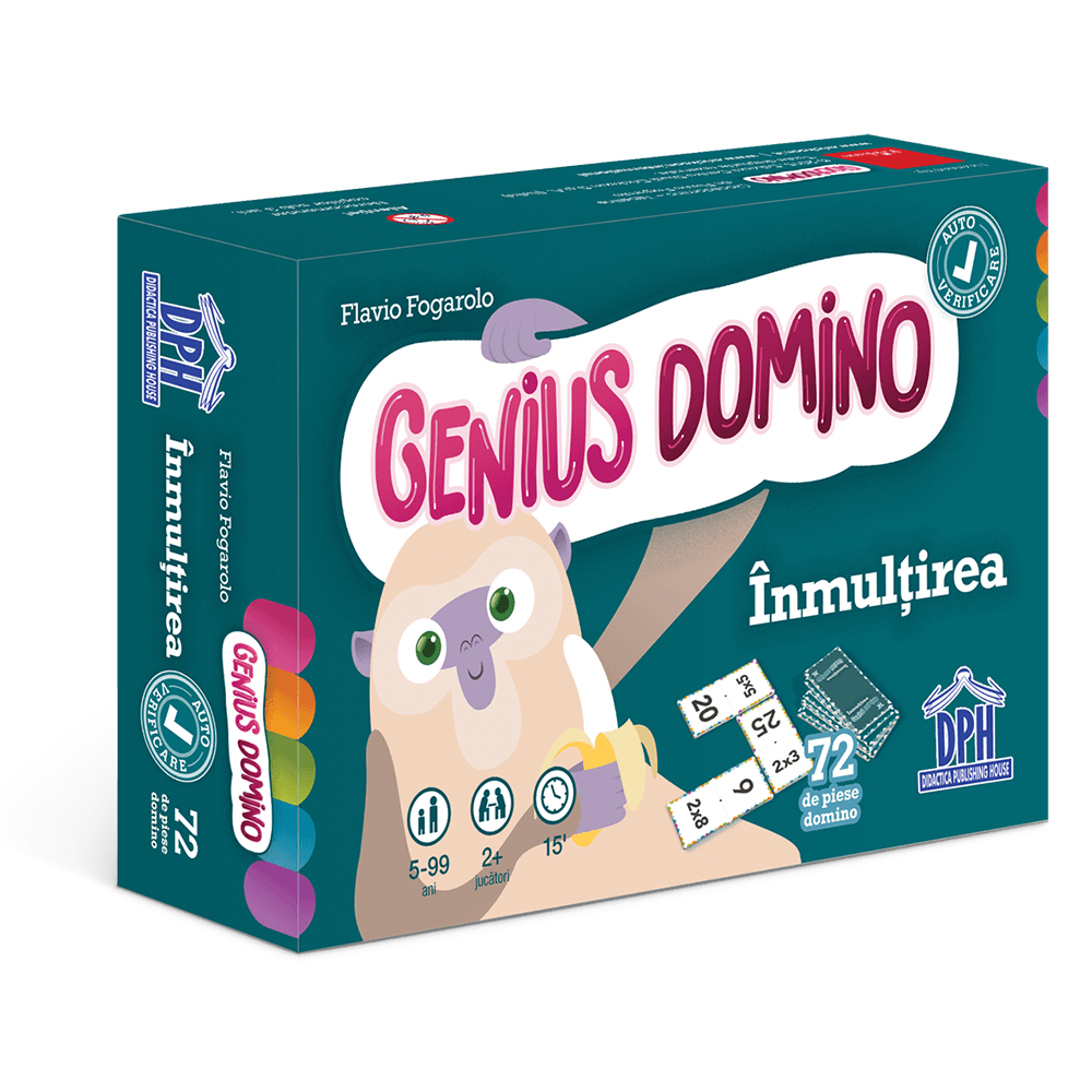 Genius domino - Inmultirea - Librăria lui Andrei