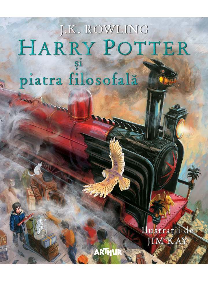 Harry Potter și piatra filosofală (ed. ilustrată) - Librăria lui Andrei