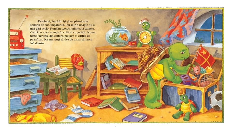 Franklin și păturica lui - Librăria lui Andrei