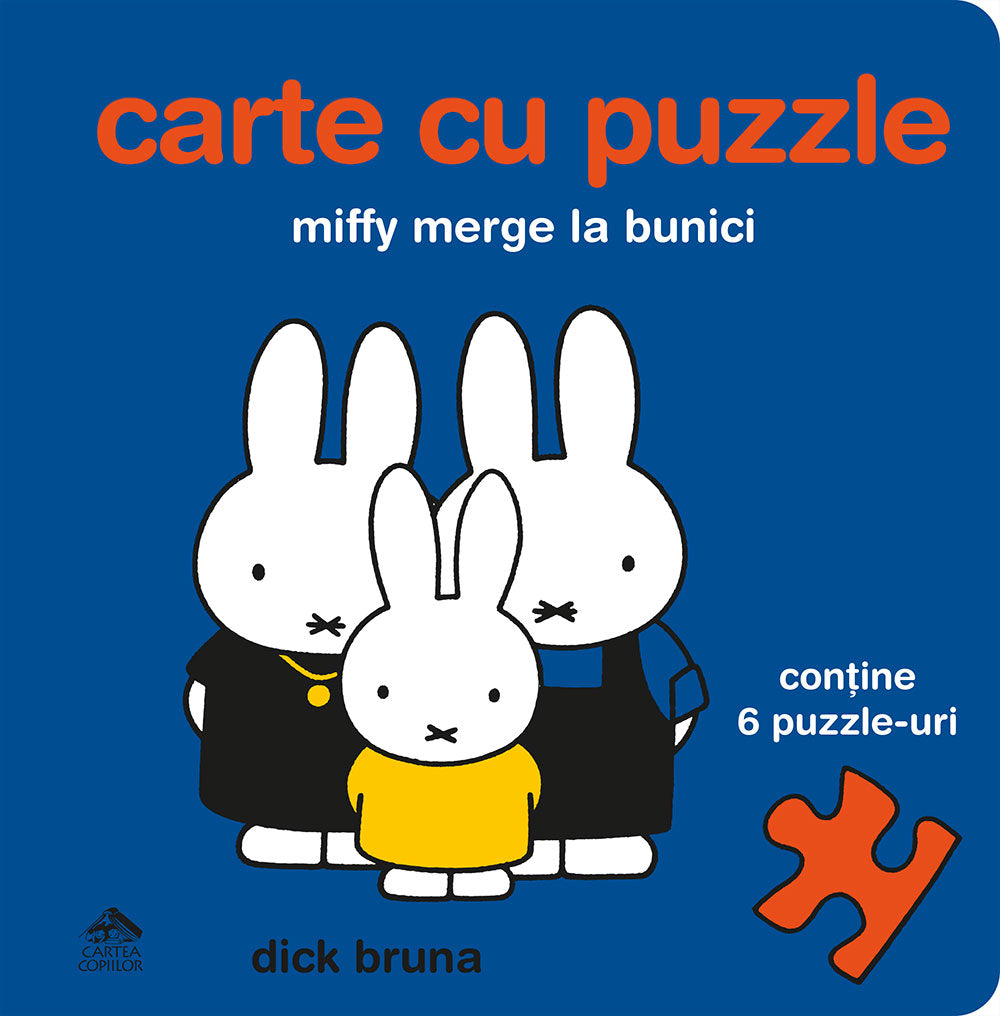 Miffy merge la bunici. Carte cu puzzle - Librăria lui Andrei