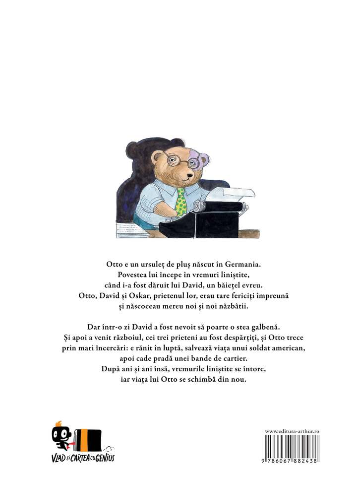 Otto. Autobiografia unui ursuleț de pluș - Librăria lui Andrei
