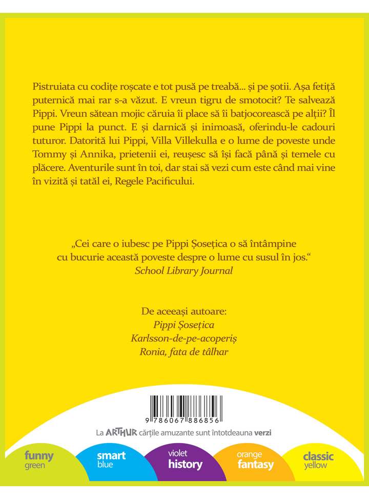 Pippi Șosețica se îmbarcă - Librăria lui Andrei