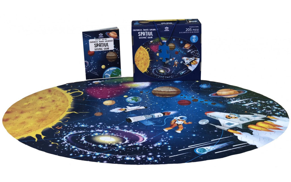 Spațiul, sistemul solar - Călătorește, învață, explorează - Librăria lui Andrei