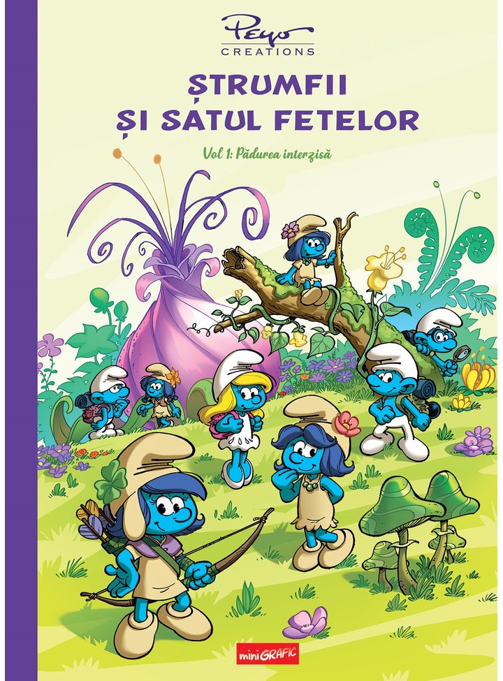 Ștrumfii și satul fetelor. Vol. 1: Pădurea intezisă